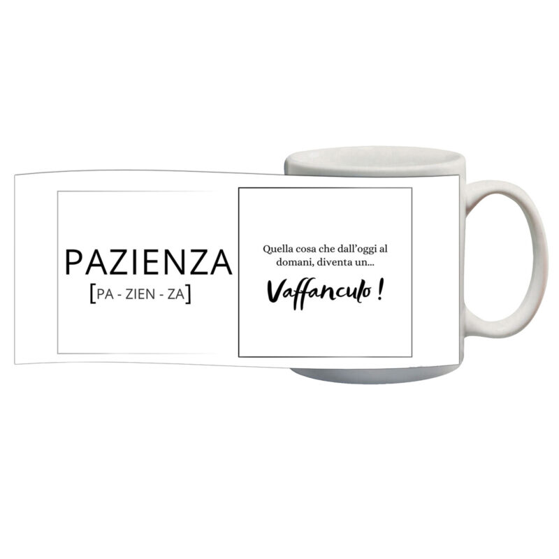 TAZZA PAZIENZA